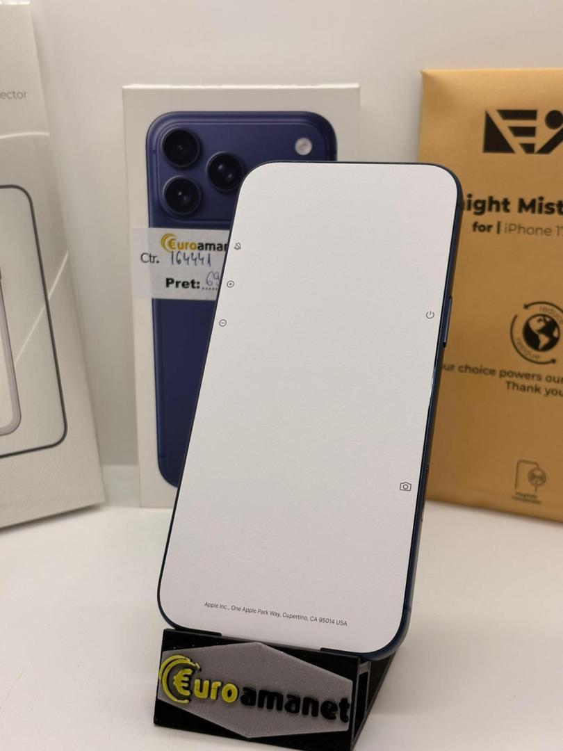 Telefon mobil Apple iPhone 17 Pro Max, 256GB, 5G, Deep Blue, Neactivat image 1