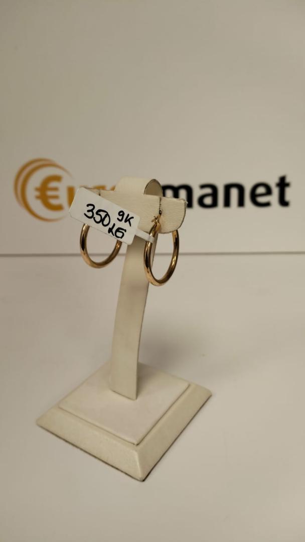 Cercei aur 9k, 1.35 grame