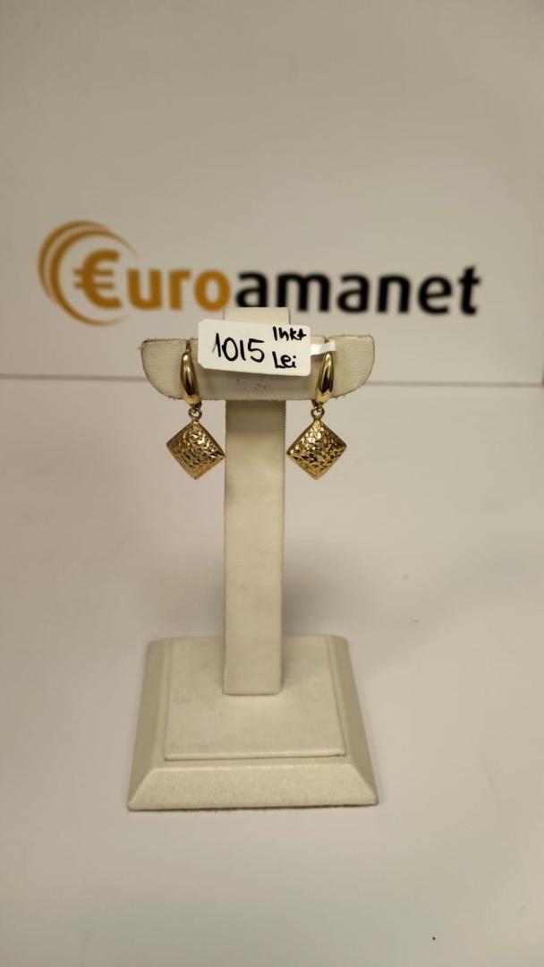 Cercei aur 14k, 2.53 grame