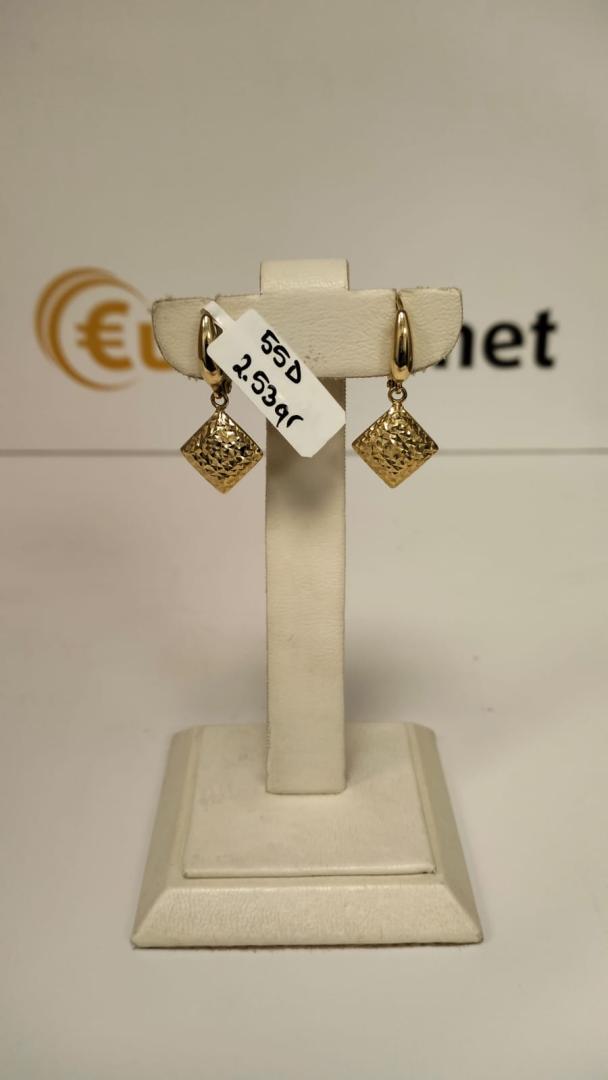 Cercei aur 14k, 2.53 grame image 1