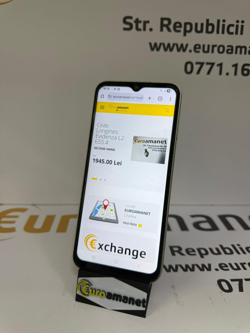 Telefon mobil Samsung Galaxy A14, Dual SIM, 4GB RAM, 128GB, 4G, Light Green image 4