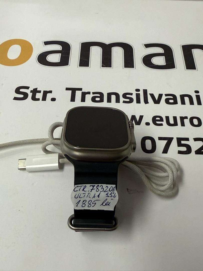 Apple Watch Ultra, GPS, Cellular, Carcasa Titanium 49mm bat.99% image 3