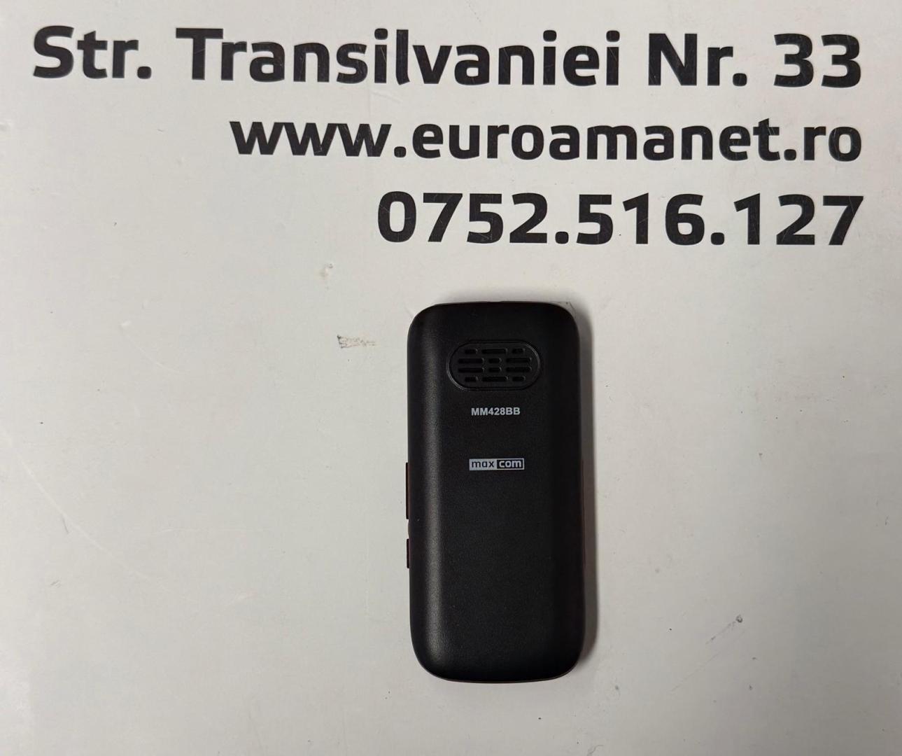 Telefon mobil Maxcom Senior MM428, Dual SIM, Black