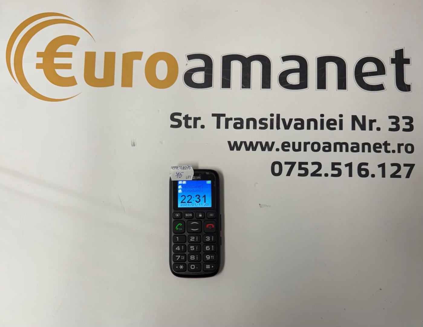 Telefon mobil Maxcom Senior MM428, Dual SIM, Black image 1