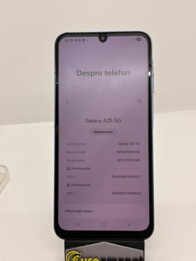 Telefon mobil Samsung Galaxy A25, Dual SIM, 6GB RAM, 128GB, 5G image 3
