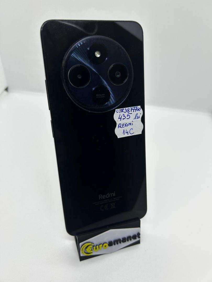 Telefon Xiaomi Redmi 14C, 4GB RAM, 128GB, Midnight Black image 2