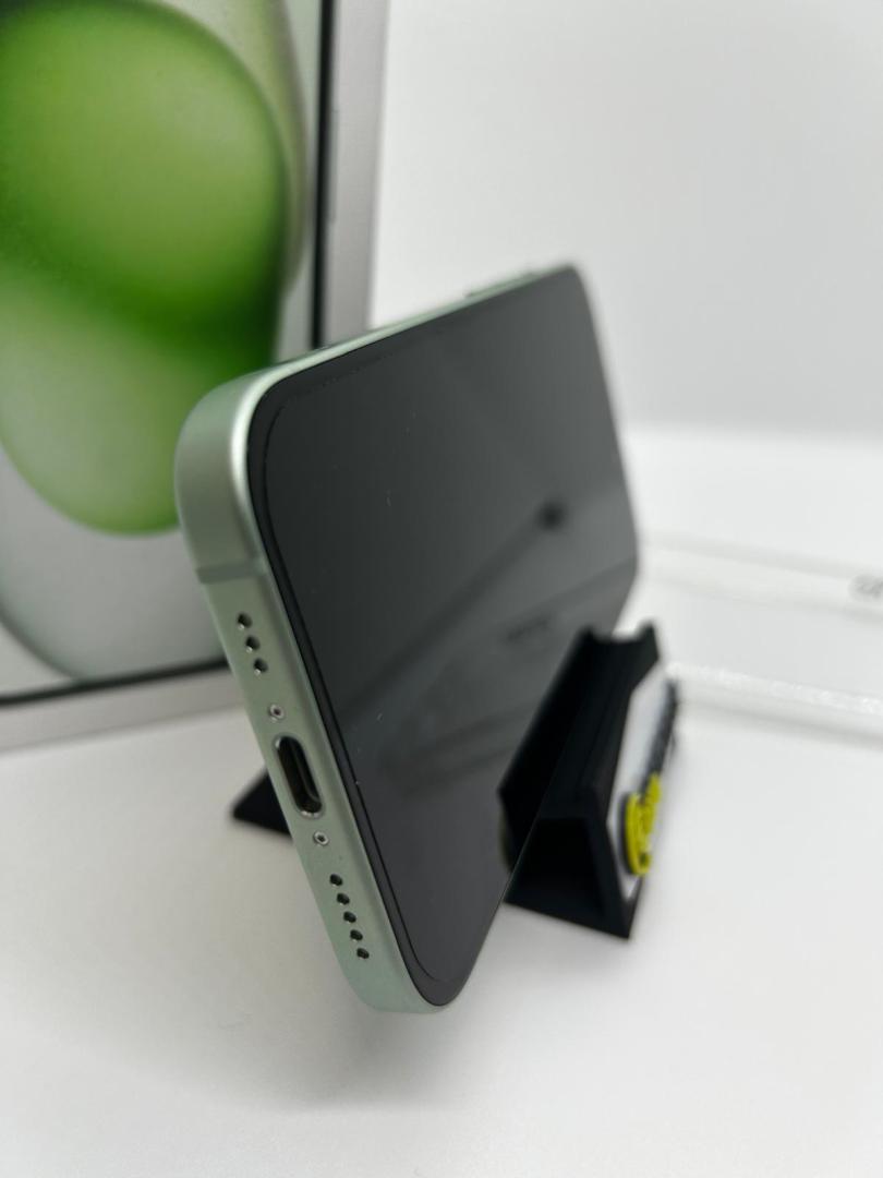 Telefon Apple iPhone 15, 128GB, 5G, Green B.100% image 4