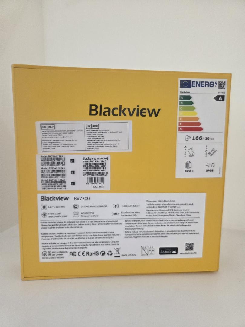 Telefon mobil Blackview BV7300, 18GB Ram image 2