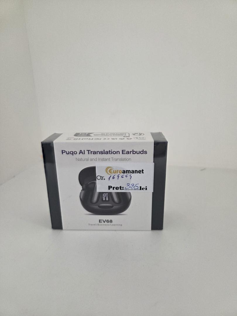 Puqo EV68 AI Translation Earbuds