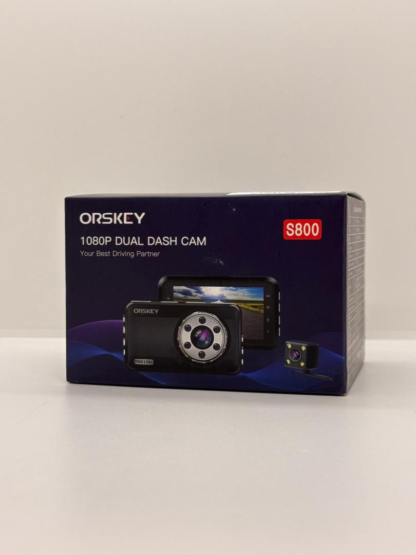 Camera auto ORSKEY S800, 1080P, Full HD, Camera frontala si spate, Sigilat