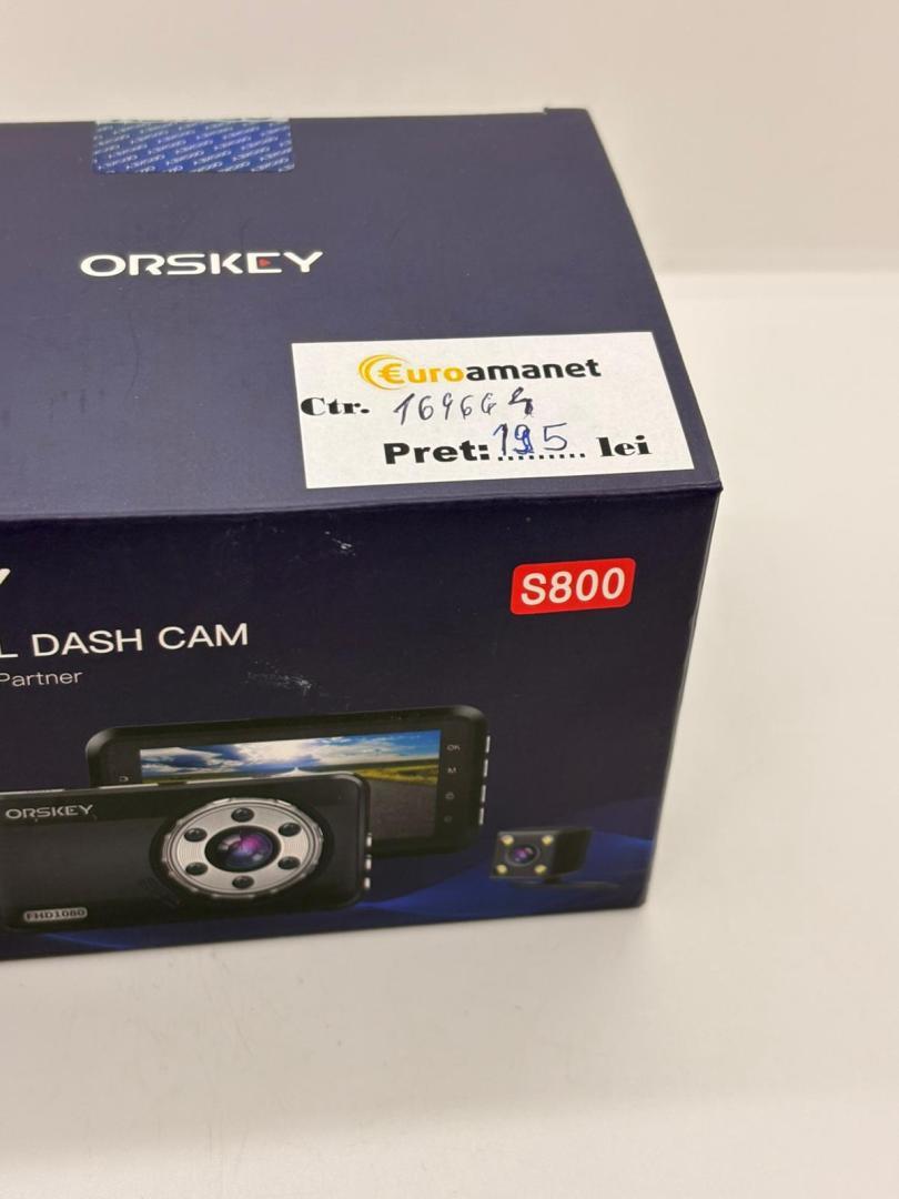 Camera auto ORSKEY S800, 1080P, Full HD, Camera frontala si spate, Sigilat image 2