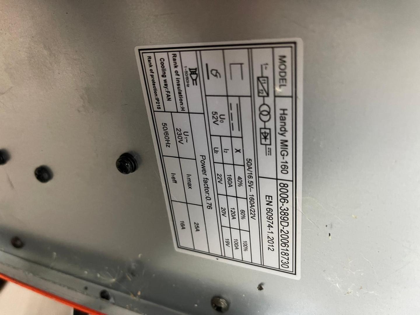 Aparat sudura MIG, MMA si TIG Alfaweld HandyMIG 160 tip invertor image 4