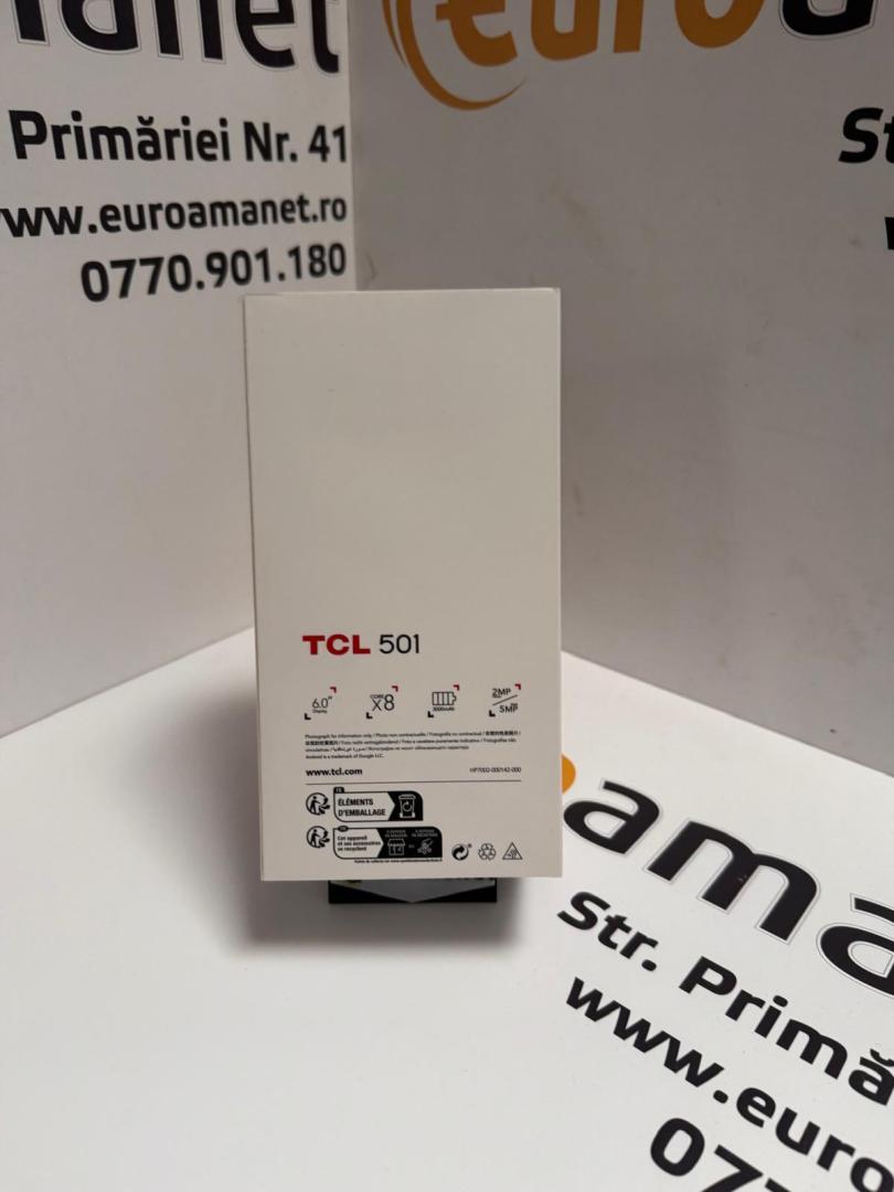 Telefon mobil TCL 501, 2GB RAM, 32GB, 4G, Prime Black image 2