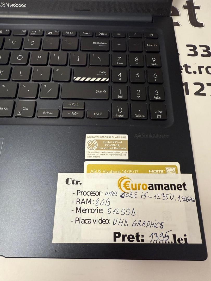 Laptop ASUS Vivobook 15 X1504ZA cu procesor Intel® Core™ i5-1235U image 2