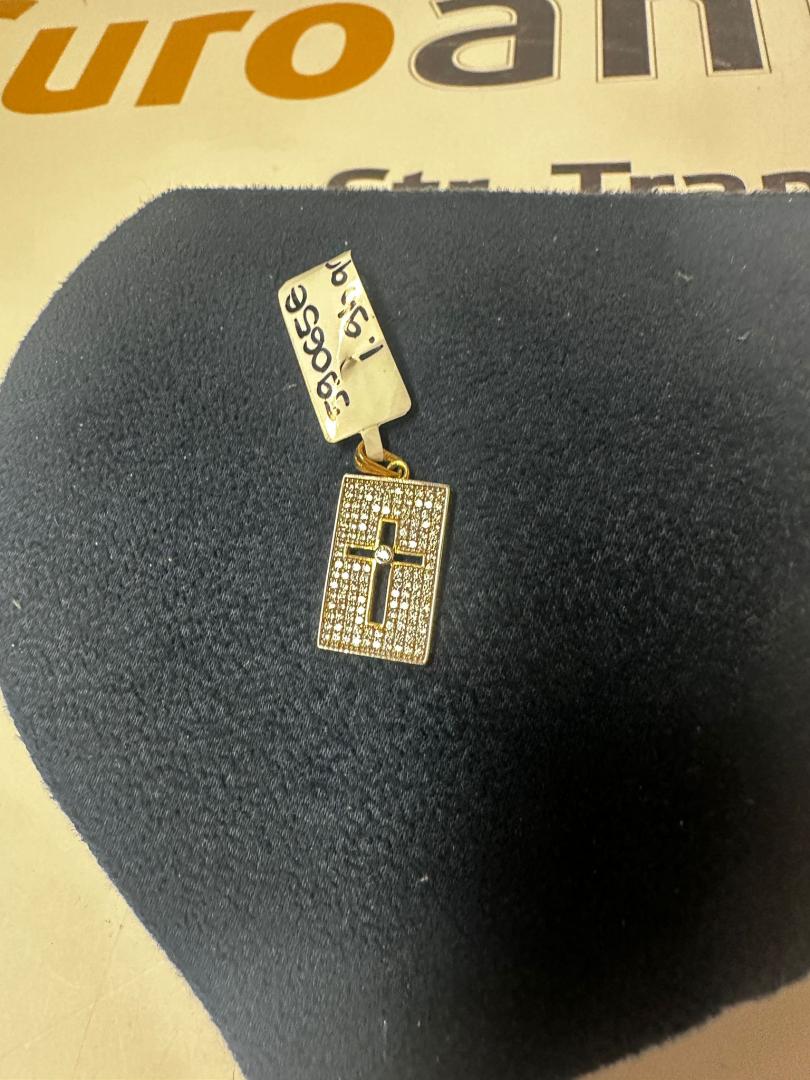 Medalion Aur 14K - Cruce, 1.94 Gr. image 2
