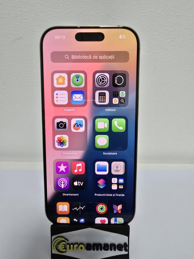Telefon mobil Apple iPhone 16 Pro 128GB baterie 100%