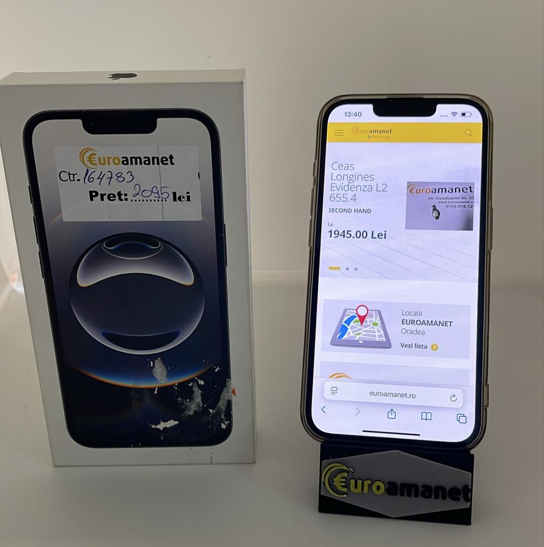 Telefon mobil Apple iPhone 16e, 128GB, 5G Bat 100 % Bat