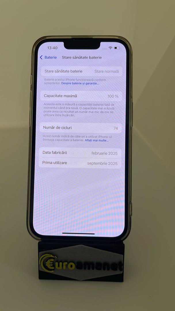 Telefon mobil Apple iPhone 16e, 128GB, 5G Bat 100 % Bat image 1