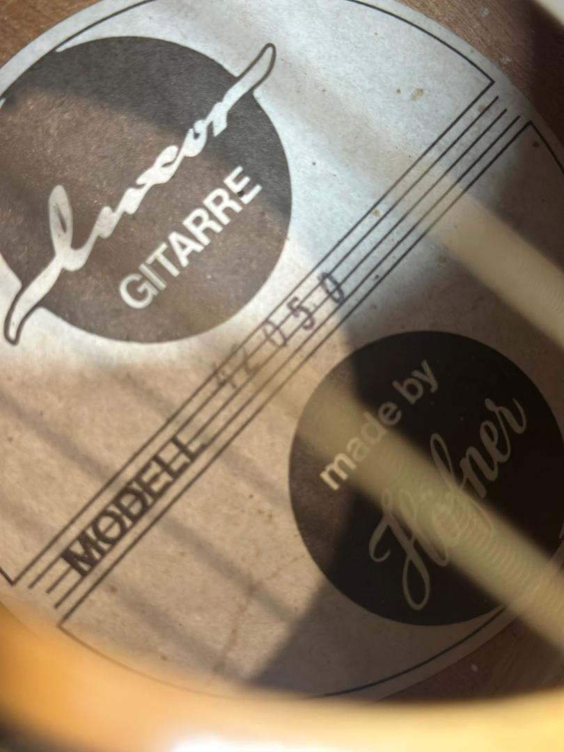 Chitara Clasica Hofner Luxor image 4