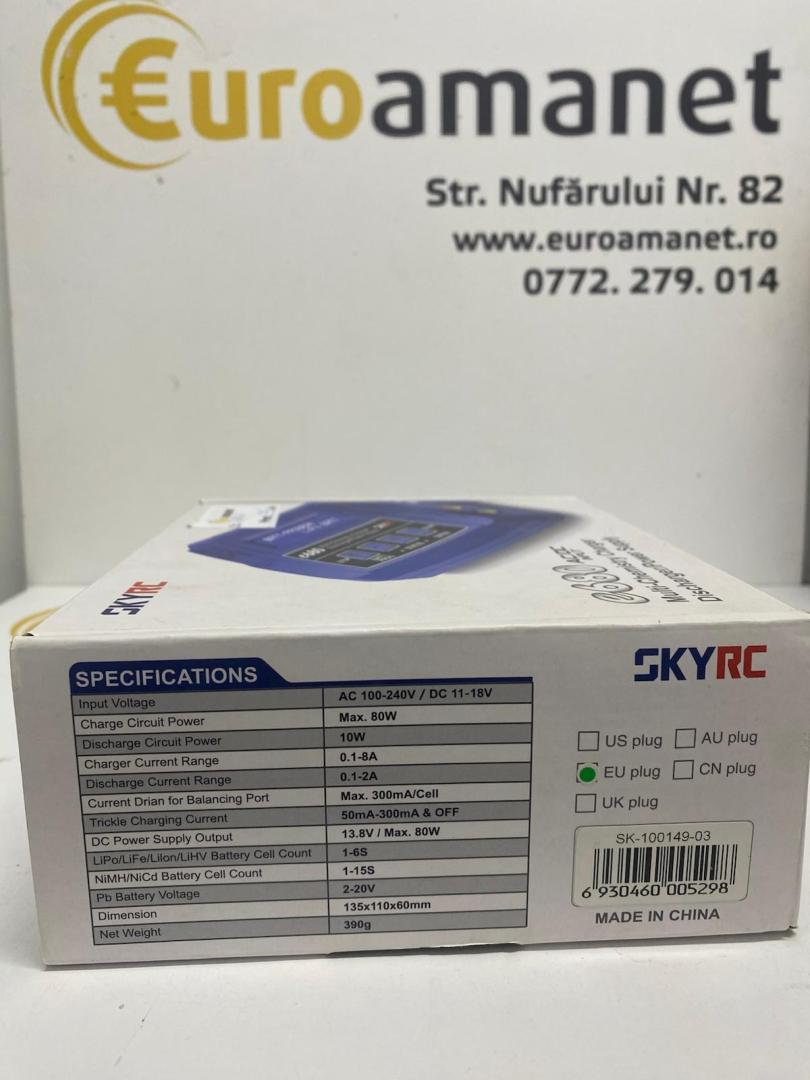 Incarcator SkyRc E680 AC / DC 80W LiPo image 1