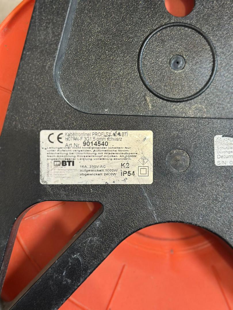 Prelungitor electric 40m, 4 Prize, 2400W image 3