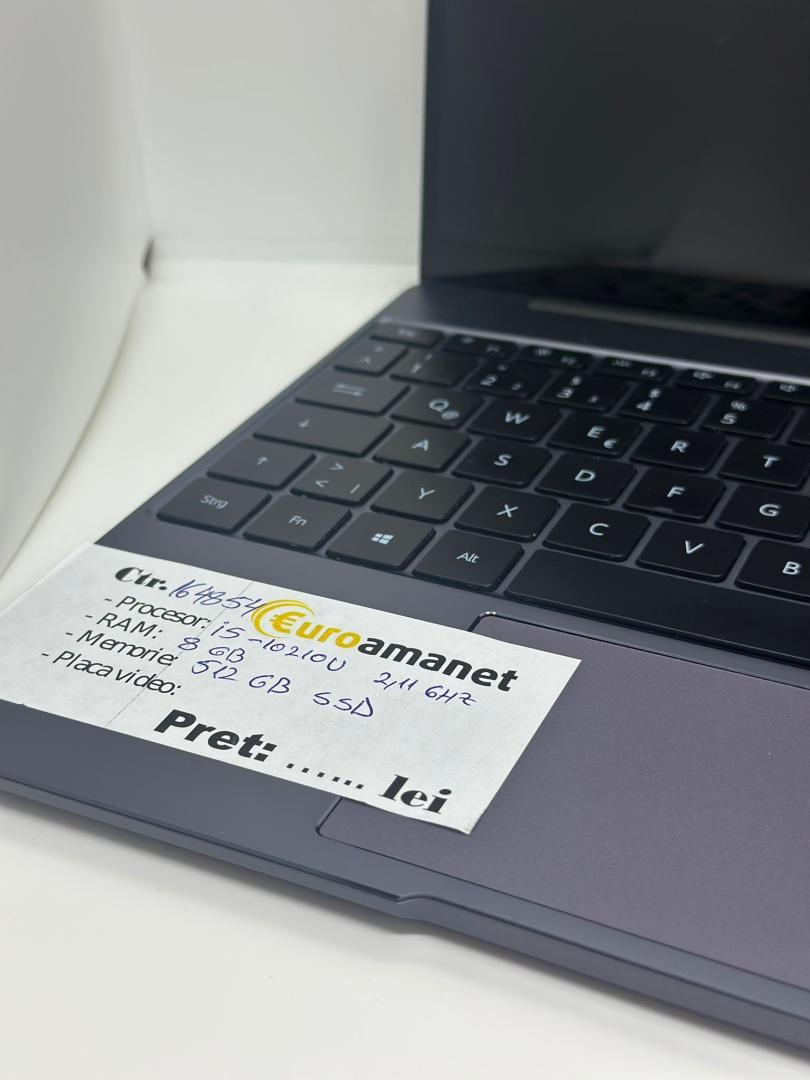 Laptop Huawei Matebook 13, Intel Core i5-10210U, 8GB RAM, 512GB SSD image 1