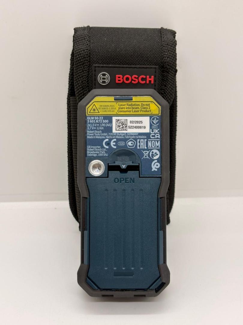 Telemetru laser Bosch GLM 50-22, 50 m, +/-1.5 mm/m, 10 valori memorate, display color image 1
