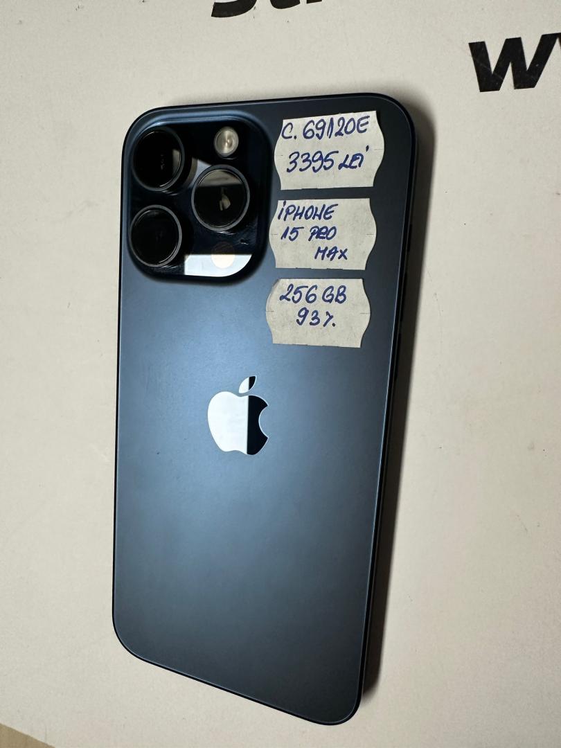Iphone 15 Pro Max, 256GB, Bat.93% image 3