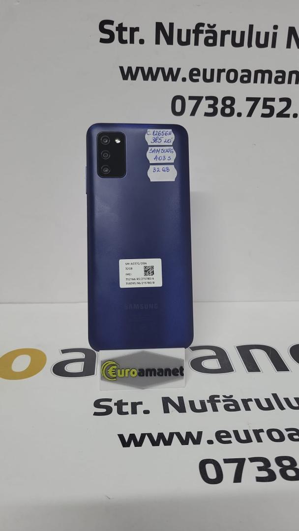 Telefon mobil Samsung Galaxy A03s, Dual SIM, 3GB RAM, 32GB, 4G, Blue image 7