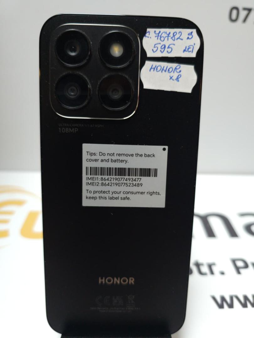 Telefon Mobil HONOR X8, 6GB RAM, 256GB, Midnight Black image 2
