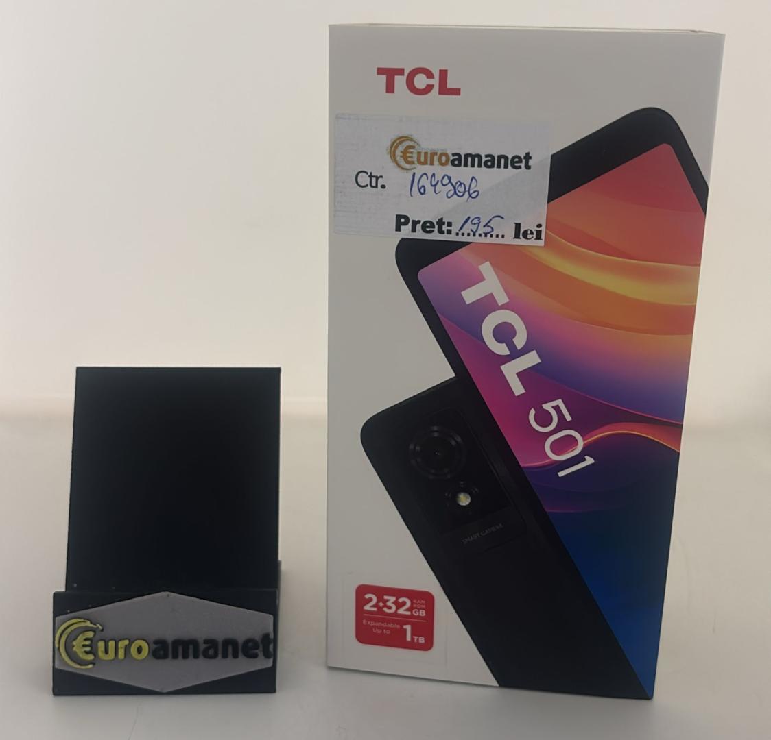 Telefon mobil TCL 501, 2GB RAM, 32GB, 4G, Prime Black
