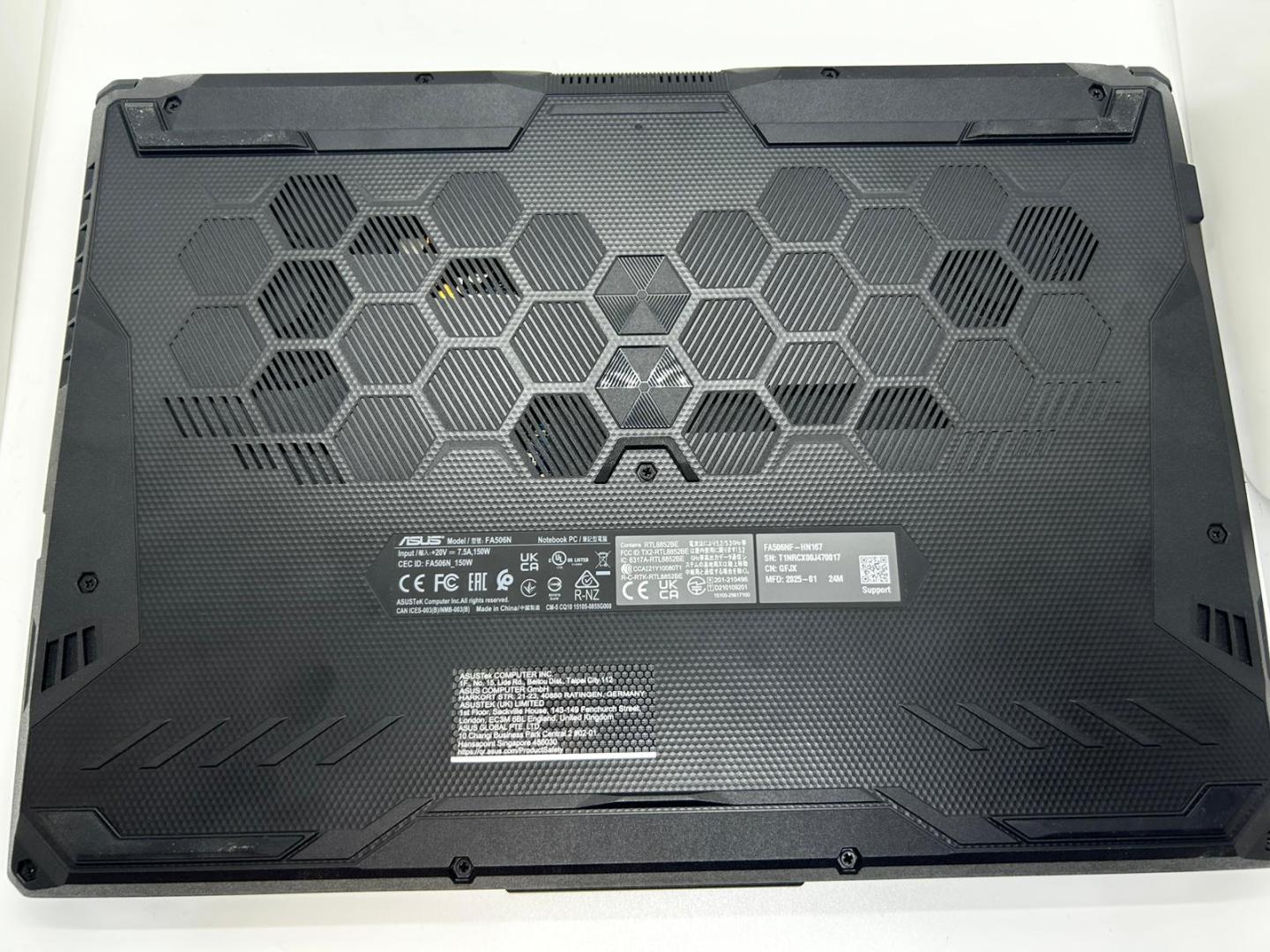 Laptop ASUS TUF FA506N Ryzen 5 7535HS RTX 2050 16GB RAM image 3