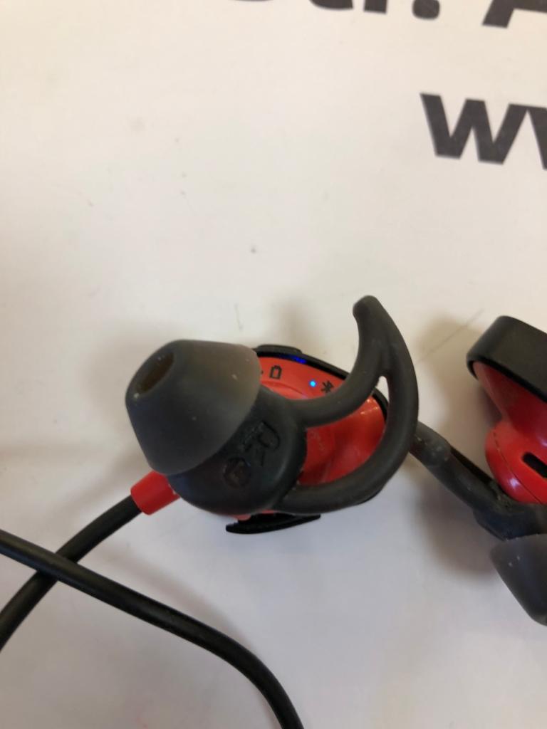  Casti sport wireless Bose - Sport Earbuds, Red image 2