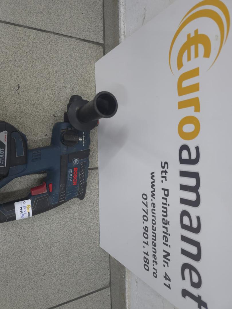 Ciocan rotopercutor SDS plus pe acumulator Bosch Professional GBH 18V-18 image 1