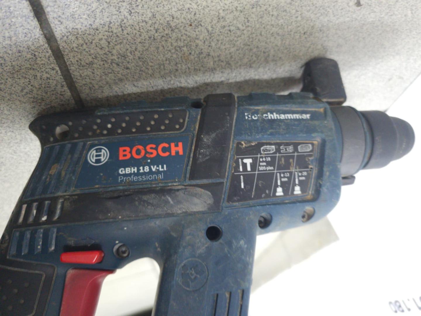 Ciocan rotopercutor SDS plus pe acumulator Bosch Professional GBH 18V-18 image 5