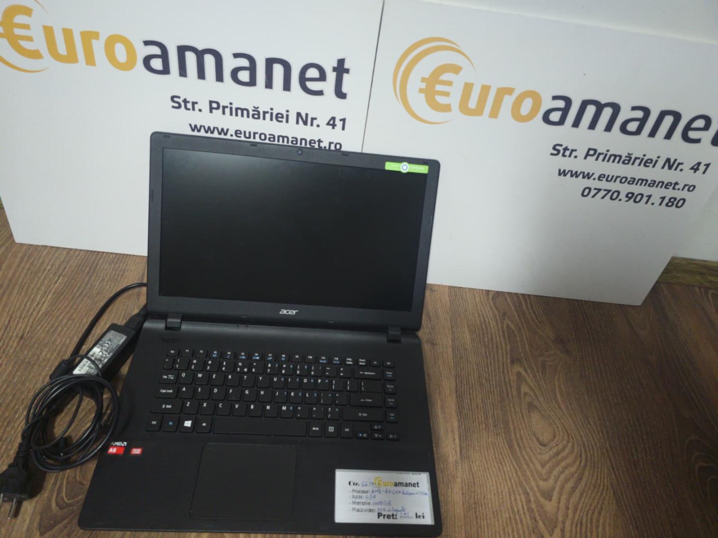 Laptop Acer Aspire ES1 N15C4, 4GB RAM, 1TB HDD, 15.6"