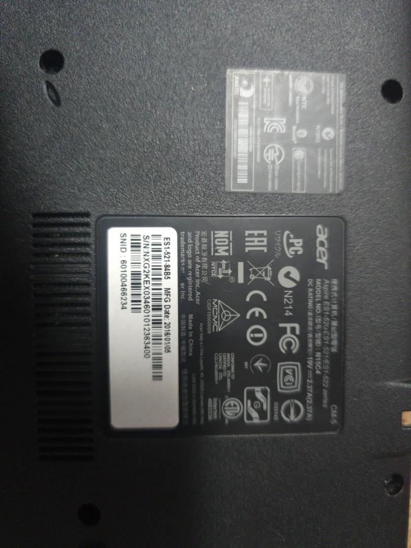 Laptop Acer Aspire ES1 N15C4, 4GB RAM, 1TB HDD, 15.6" image 2