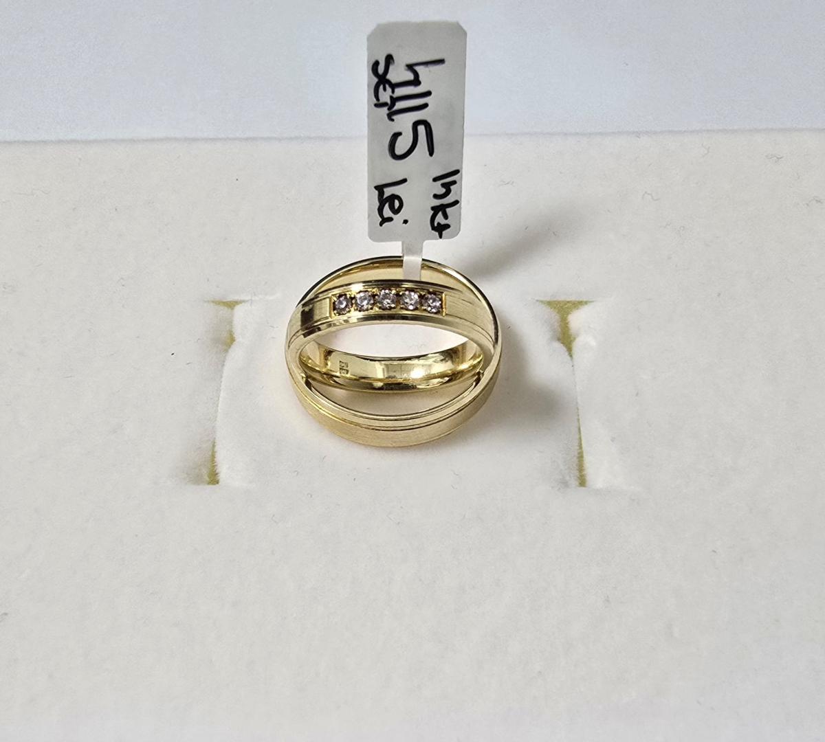 Set Verighete Aur 14 K