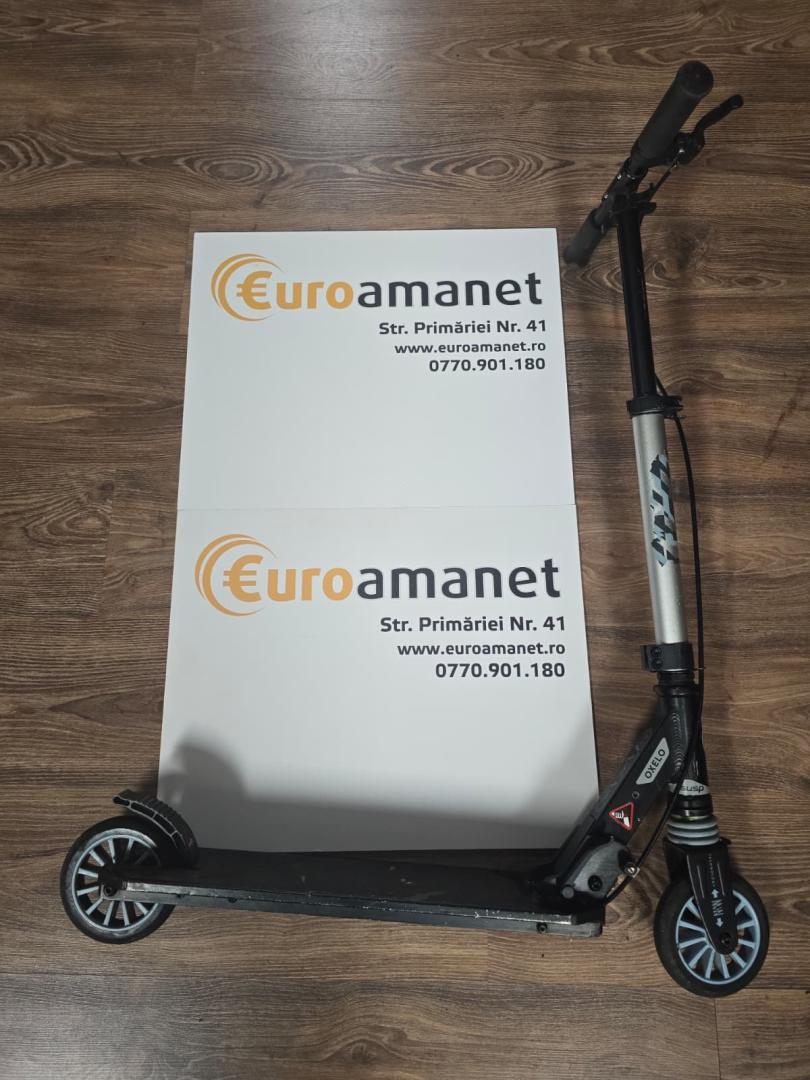 Trotinetă OXELO cu suspensii şi frâne pe ghidon Mid 5 image 2