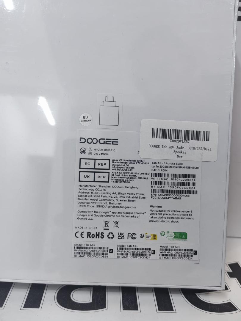 Tableta Doogee Tab A9 Plus Nou image 2