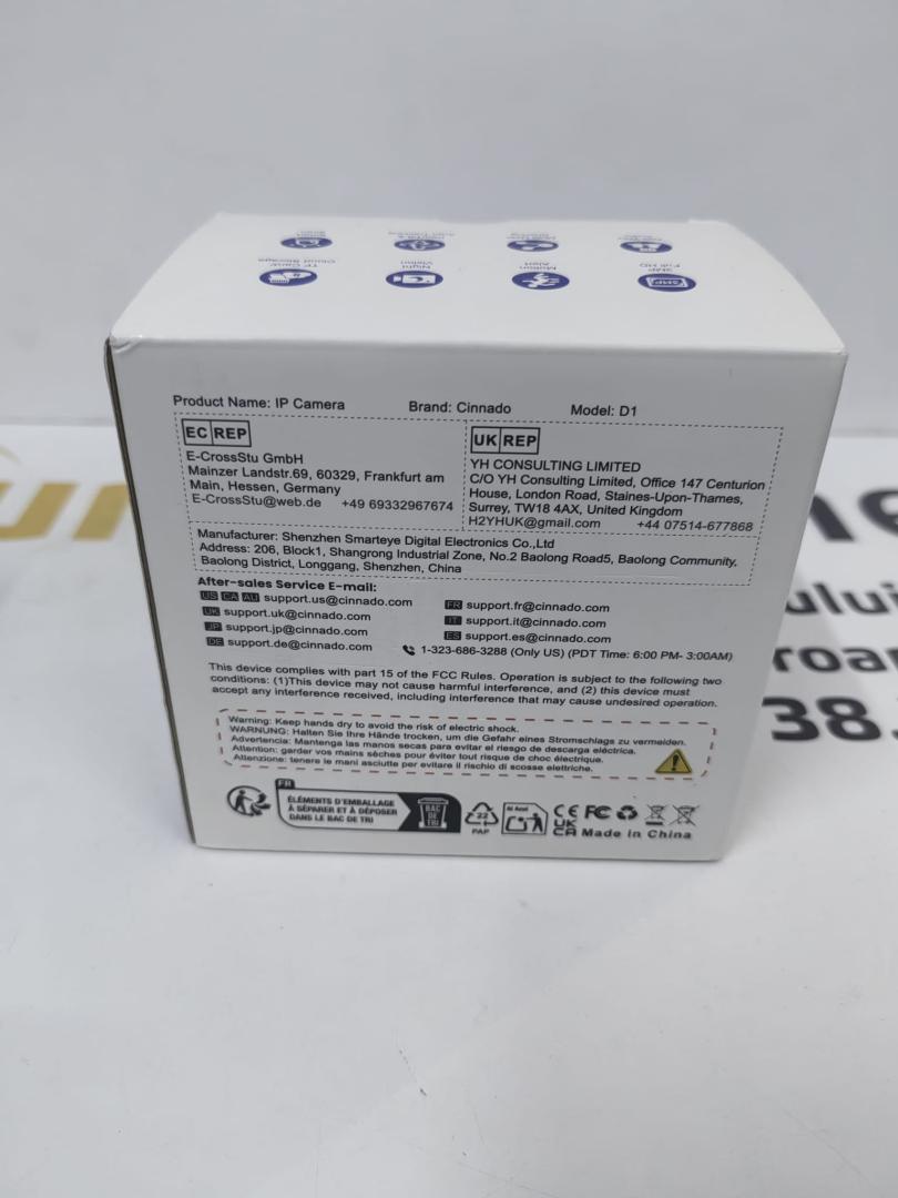 Monitor video pentru bebelusi Cinnado image 3