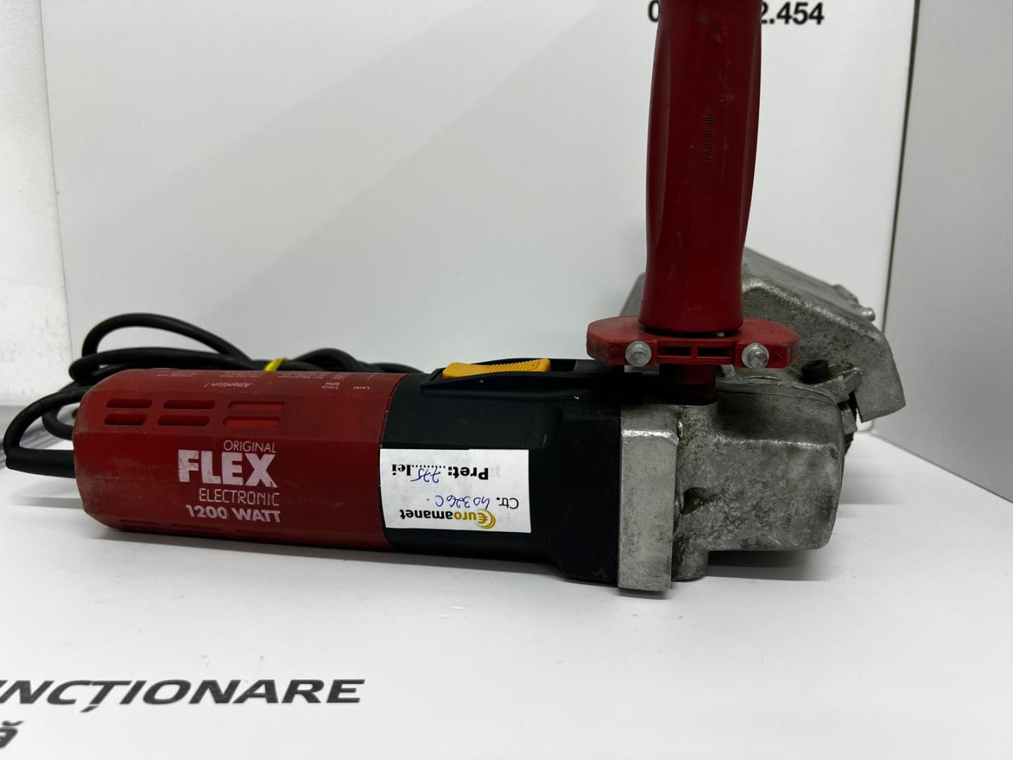 Masina pentru finisarea suprafetelor de metal, model BSE 14-3 100, 1400 W, 1000|3500 rpm, Flex image 3