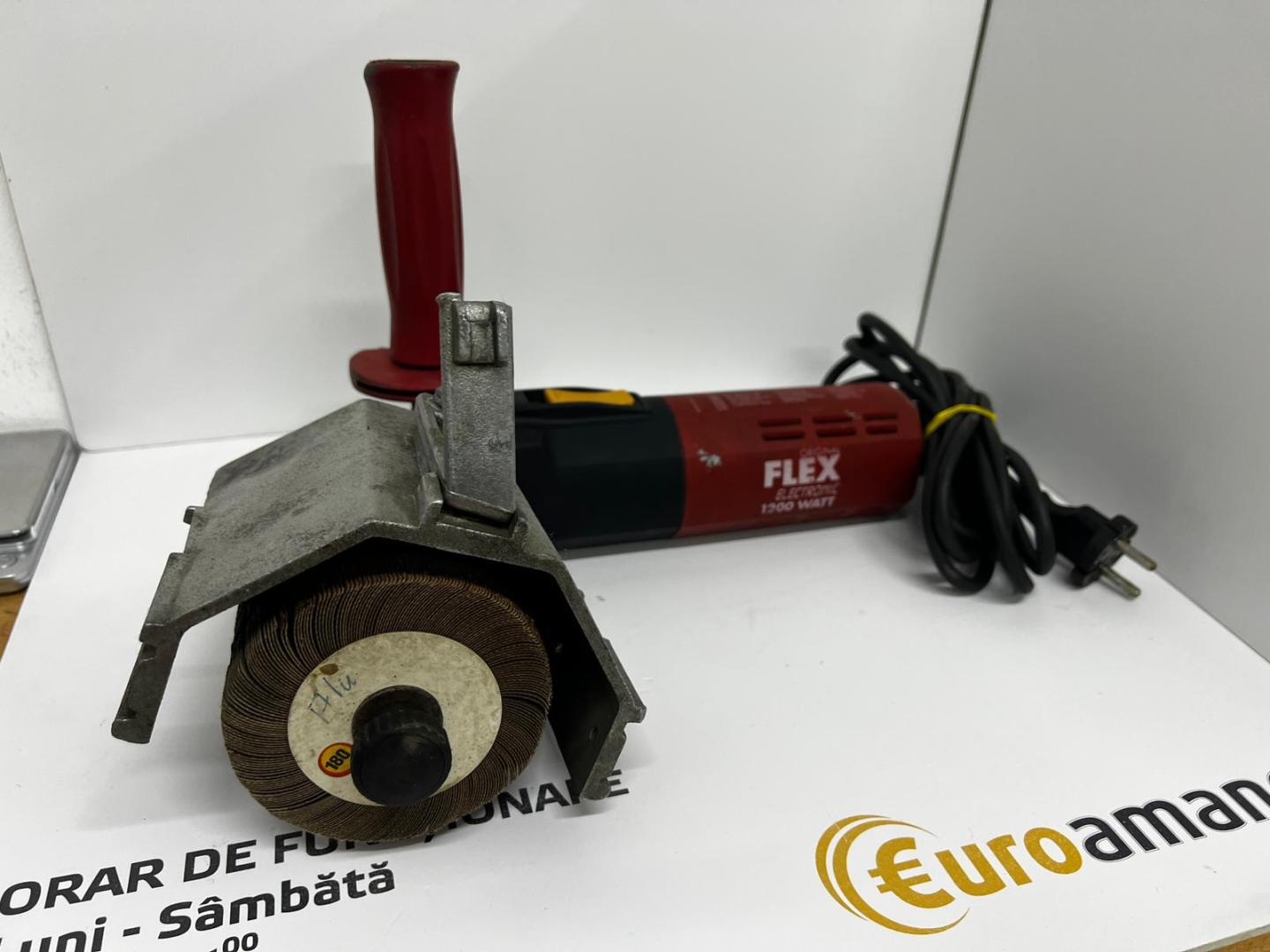 Masina pentru finisarea suprafetelor de metal, model BSE 14-3 100, 1400 W, 1000|3500 rpm, Flex image 4