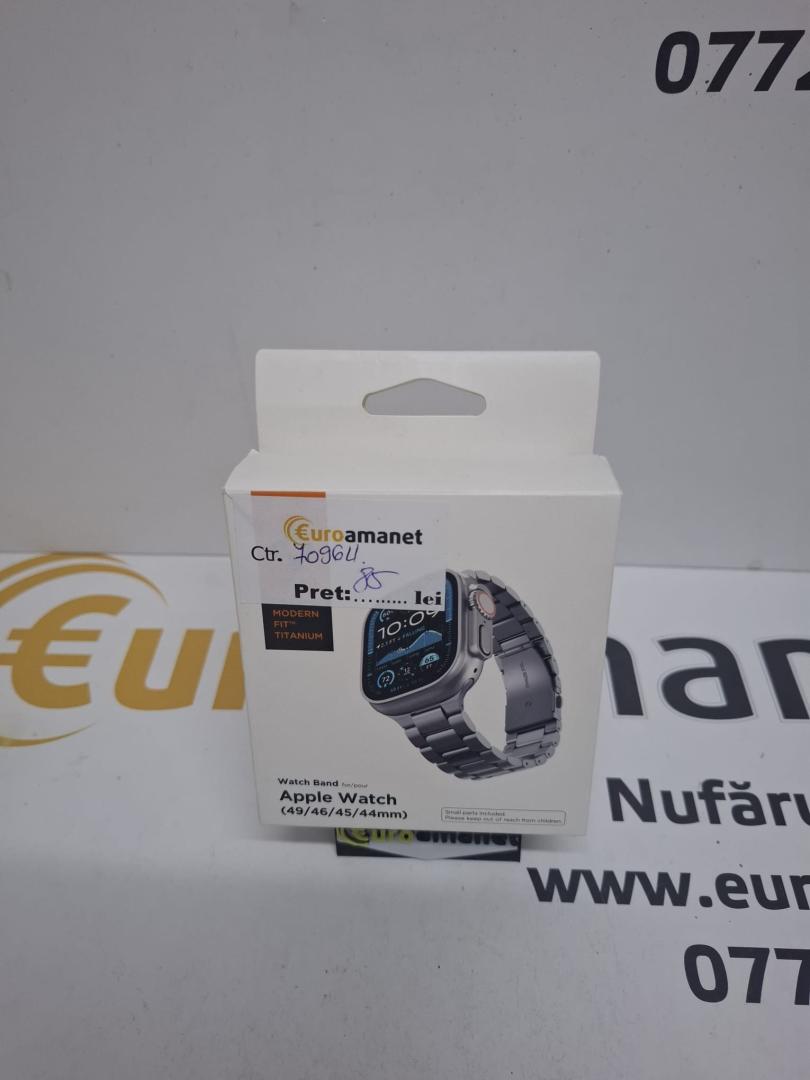 Spigen Modern Fit Curea Oțel inoxidabil (Apple Watch 49mm, 46mm, 45mm)