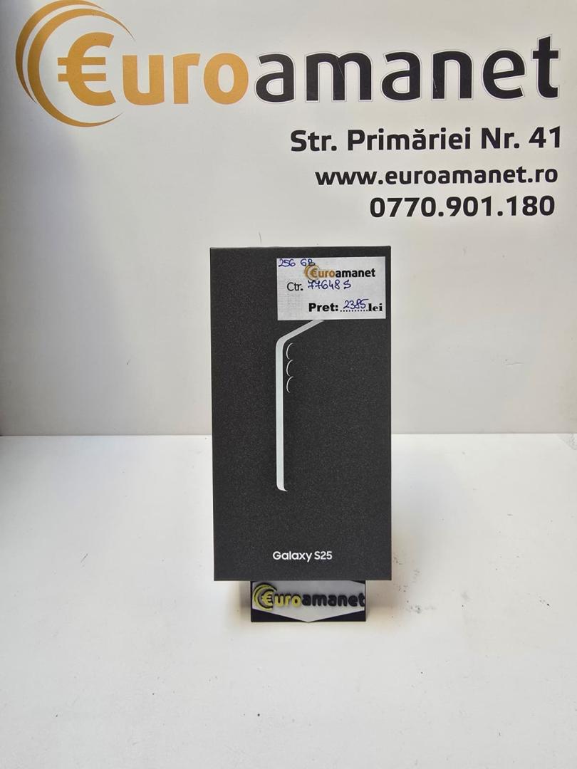 Telefon mobil Samsung Galaxy S25, 12GB RAM, 256GB, Navy