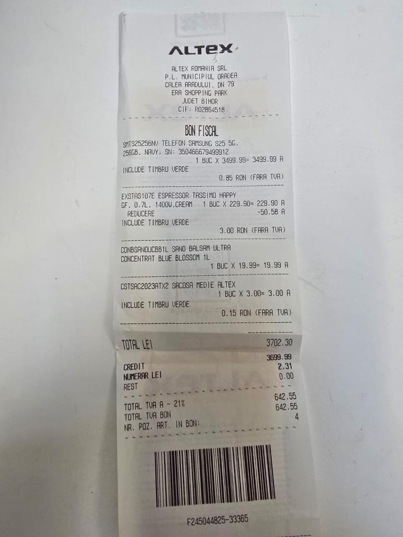 Telefon mobil Samsung Galaxy S25, 12GB RAM, 256GB, Navy image 4