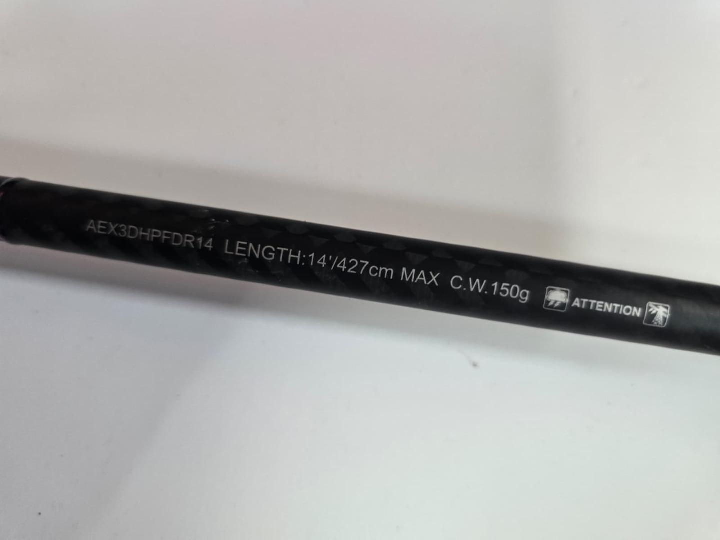 Lanseta feeder Shimano Aero X3 Distance Power Feeder Heavy 4.27m/150g image 2