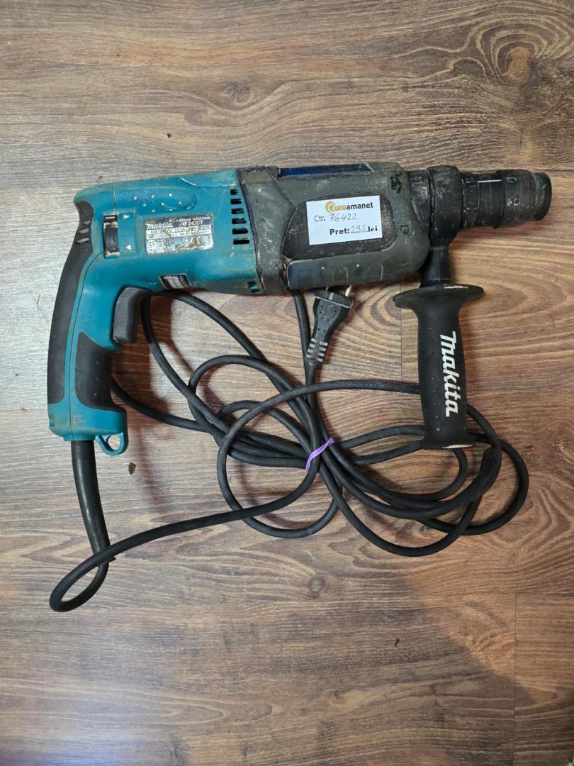Ciocan rotopercutor Makita HR2470, 780W, 2.4J, 1100 RPM, mandrina SDS-Plus image 1