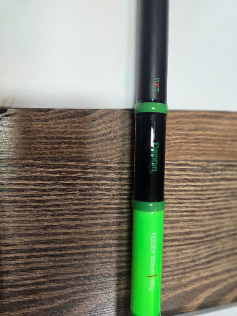 Lanseta feeder Delphin Wasabi Feeder NXT 3.60m/100g image 2