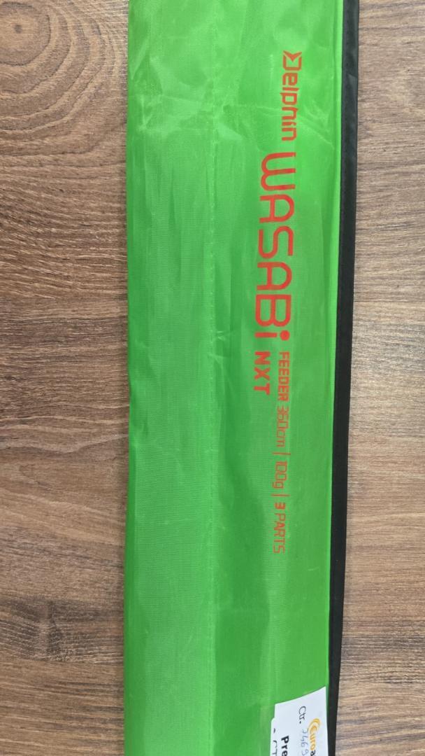 Lanseta feeder Delphin Wasabi Feeder NXT 3.60m/100g image 4